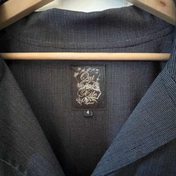 Super-Stylin' Ascot-style luxury Jacket NWOT - Picture 4 of 5